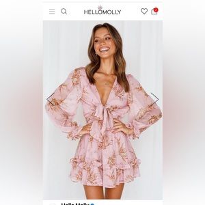 Dress size small.  Hello Molly. New with tags. Never been worn.